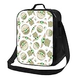 Insulated Lunch Bag Yo Lunch Bag for Women Men Picnic Office Bento Lunch Box
