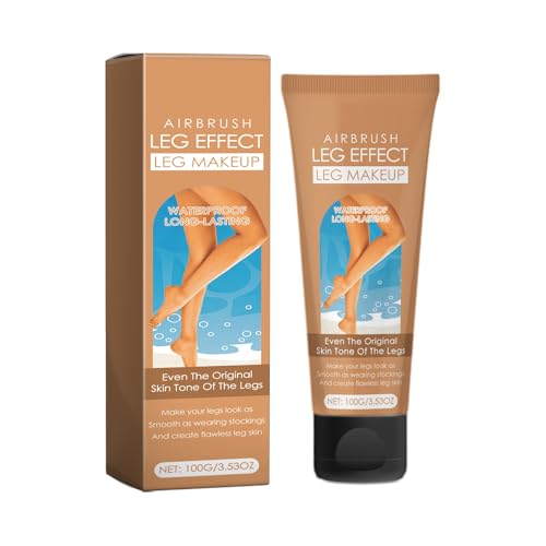 Image of Leg Makeup Waterproof No Transfer,Flawless Looking Leg and Body Scar Cover up Makeup, Easy Application for All Skin Tones. (2# Medium Golw)