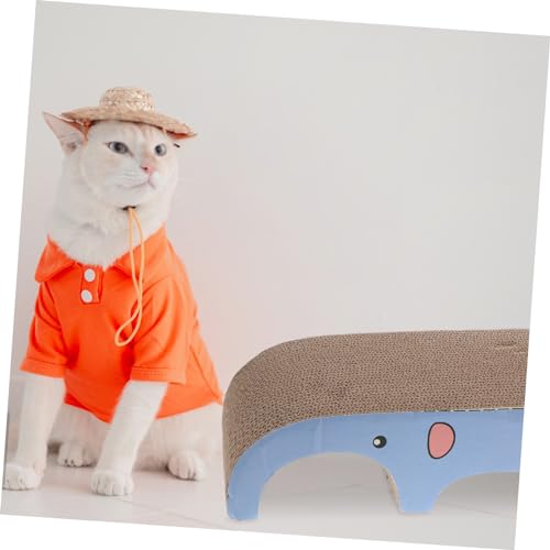 Griffoir carton pour chats et chatons - Planche à gratter durable SUPVOX