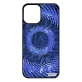 utaupia Cover in silicone per iPhone 12 Pro/ 12 Mandala blu fantasia originale floreale mobile 64 GB texture colorata Case Design Cerchio Custodia