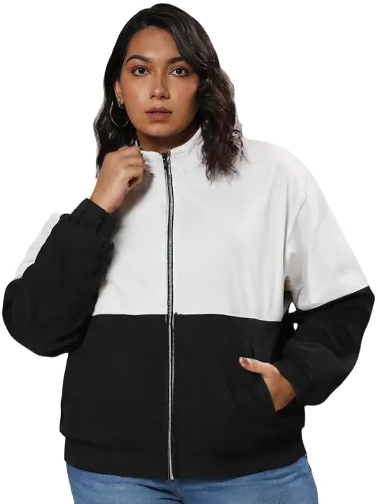 Colour Blocked Jacket For Women, Plus Size Jacket For Women, Women Jacket, Jacket, Bomber Jacket,Jacket, Winter Jacket,Stylish Jacket, Full Sleeves Jacket For Women, Jacket01.-picture-30