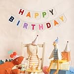 Colorful Happy Birthday Banner - Rainbow Birthday Party Decorations,Bohemian Felt Happy Banner,Colorful Felt Garland Photo Backdrop,Boho Rainbow Party Wall Hanging Decorations - Image 4