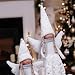 Valery Madelyn 2Pcs Adornos De Navidad Figuras Ángel, Decoraciones Muñeca de Navidad...