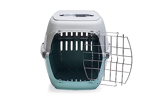 Karlie Eco Transportbox Tourist 2, 56X36X36 cm, Aquamarin
