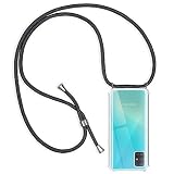 【Practico y Estiloso】Es adecuada Compatible con Samsung Galaxy A71. Los collares de cuerdas para llevar al cuello no solo son accesorios de moda. Esto accesorio es también cómodo y práctico, ideal para viajes, salidas de día y de noche, fiestas, familias con sus manos llenas, especialmente cuando viajas para tener siempre el movil disponible Compatible con tomar fotos, escuchar música o conversar.