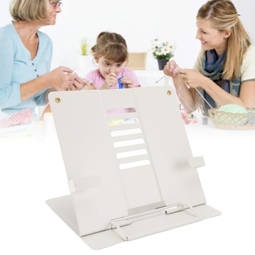 Support de bureau en macramé pliable en métal avec base antidérapante - 3
