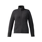 Ash City Ladies Journey Core 365 Fleece Jacket (Medium, Heather Charcoal)