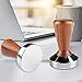 Elsrantor Kaffee Tamper Set,Espresso Tamper 51mm, Kaffeestampfer aus Edelstahl, inkl Tampermatte, Design Kaffee Tamper, für perfekten Cafes und Kaffeeliebhaber