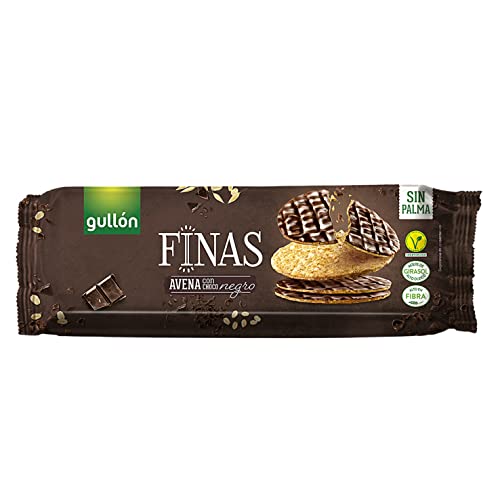 Galletas Gullón Finas Avena choco negro