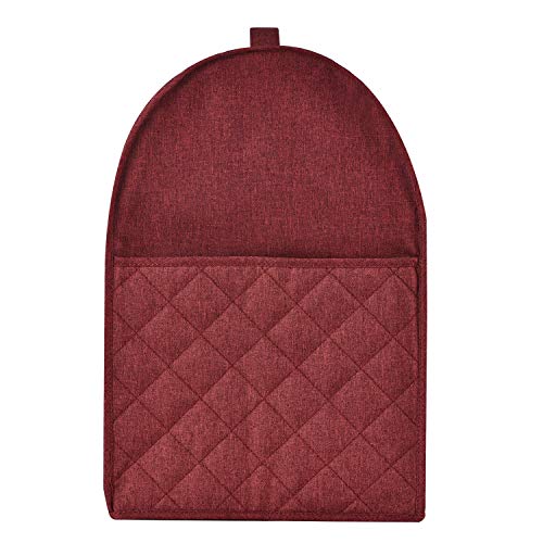 Stand Mixer Dust-proof Cover for KitchenAid Mixer,Multi Pockets for Various Kitchen Appliance Accessories,Water-resistant,Easy Cleaning (Wine red, Fit for Bowl Lift 5-8 Quart)