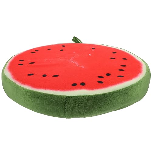 GALPADA Watermelon Fruit Green Orange Plush Cushion Pillow Home Office Sofa Decoration Seat Floor Mat Fruit Seats Pad