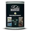Rubio Monocoat Hybrid Wood Protector, 1 Liter, Pure - Exterior Wood Stain & Finish, for Furniture & Decking, Matte Finish, 150-300 Sqft Coverage