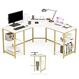 Elephance Large L-Shaped Computer Desk with...