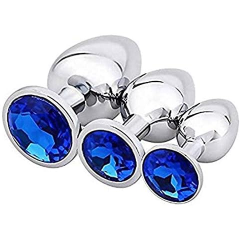 3 Pieces Set Stainless Steel Diamond Jewelry Rhinestone Crystal Round gem Metal Men's and Women's Training Cover