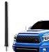 AntennaMastsRus - The Original 6 3/4 Inch is Compatible with Toyota Tundra (2000-2020) - Car Wash Proof Short Rubber Antenna - Internal Copper Coil - Premium Reception - German Engineered