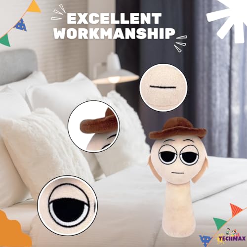 Image of Brown Hat Sprunki Plush Toys