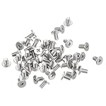 sourcing map – sourcing map M3-0.5 x 5mm Phillips Flachkopfschrauben 100 St