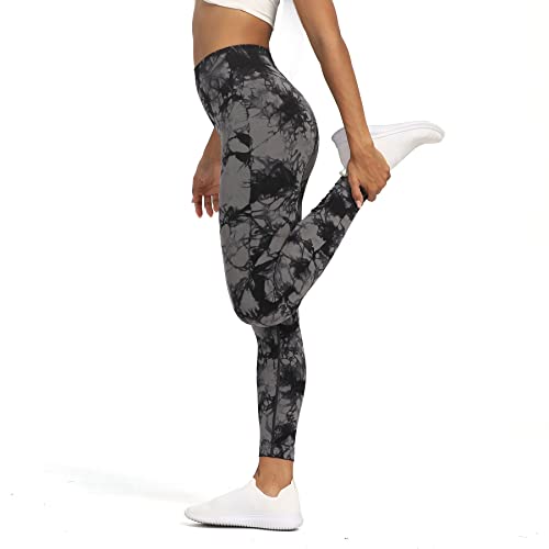 Aoxjox Seamless Scrunch Legging for Women Asset Tummy Control Workout
