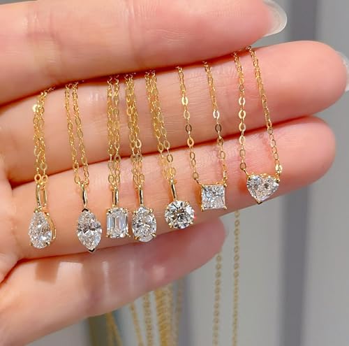 [�����ȓX] Xinfly 0.5�J���b�g ���{�O���E���_�C�������h�y���_���g�l�b�N���X 18K�\���b�h�S�[���h �g�����f�B�V�F�C�v Au750 �����W���G���[ �������p