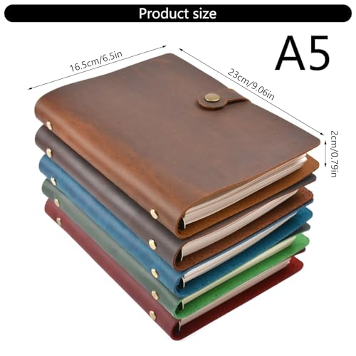 Carnet réutilisable A5 avec feuille remplaçable pour écriture lisse - 6