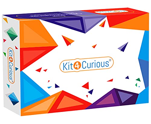 Image of Kit4curious 28+ Science Toys, Machines, Experiments, Games, DIY Kit for Kids - Motor Kit - Electronic Building Construction Educational Learning Toys Gift for Boys Girls 6+ yrs