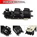 84820-60100 Master Power Window Switch, Front Left Driver Side Controller Switch Button Fit for Lexus LX470 1998-2002, for Toyota Land Cruiser 2001 2002