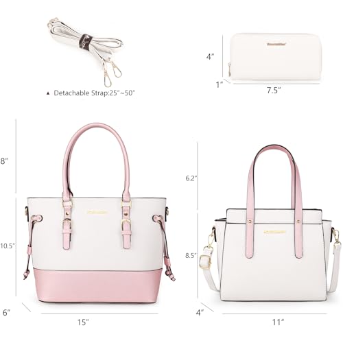 Image of Montana West 3PCS Purses for Women Tote Bag and Wallet Set Shoulder Satchel Handbags