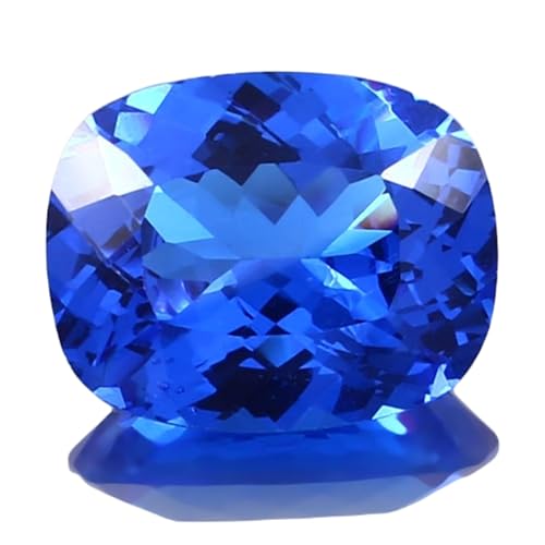 Coussin spinelle bleu de Ceylan pour créer votre collier de mariage