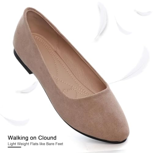 Image of SAILING LU Casual Shoes for Women Dressy Ballet Flats