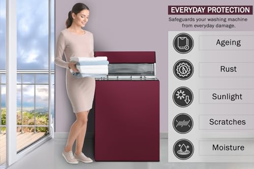 Image of Stylista Washing Machine Cover Compatible for Samsung 6.2 kg WA62M4100HY /TL Fully-Automatic Top Load