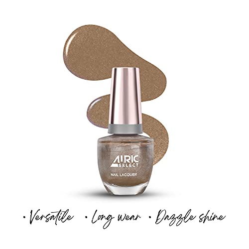 Image of Glossy Nail Lacquer (15ml) I High Shine, 7 Days Long Stay, Chip Resistant, Quick Drying Nail Colour I Vegan & Non-Alcoholic (Sparkling Rose)