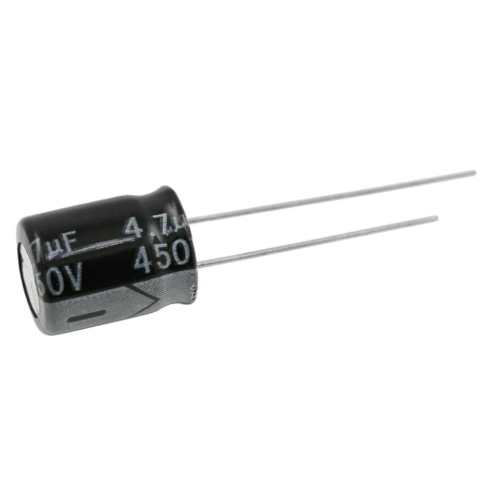 ZDVHOMCB 20PCS 450V4.7UF volume 10 * 13mm electrolytic capacitor 4.7UF/450V