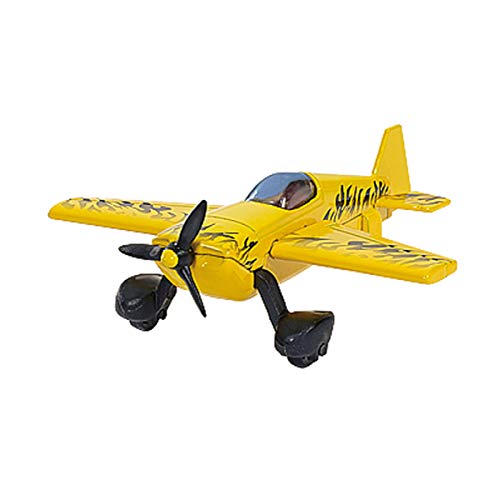 siku 1866, LKW mit Sportflugzeug, 1:87, Metall/Kunststoff, Rot/Gelb, Abnehmbare Flügel – Bild 5