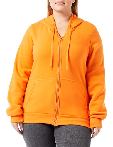 Sweat à capuche femme orange XL Kilata avec fermeture éclair