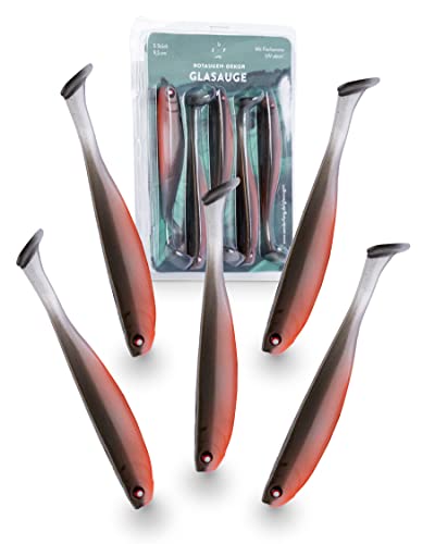 Zite Gummifische Zander Set - 12cm UV-aktiv Köder
