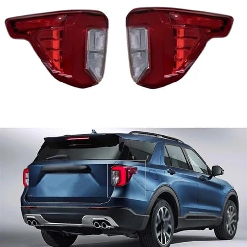 Luces traseras de coche con función de freno, giro y antiniebla para Ford Explorer 2020-2021 2