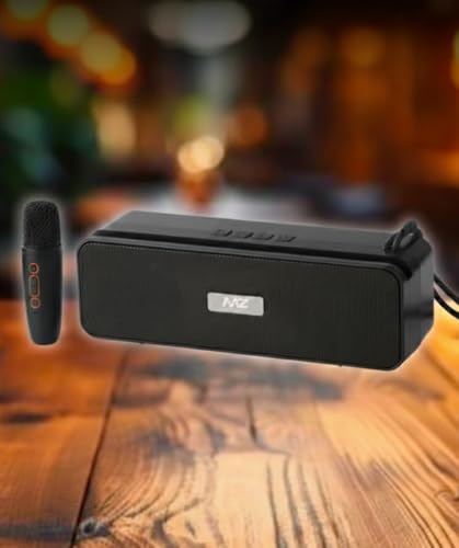 Image of PerfX Trending Wireless Karaoke Speaker with Mic,10W Output,TWS & Type C Fast Charging 8 W Bluetooth Speaker