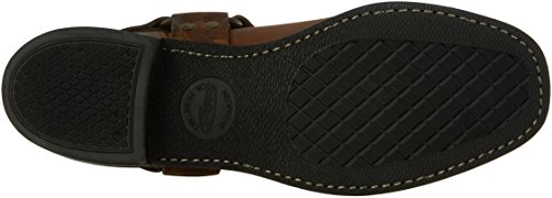 Image of Frye Harness 12R Boots for Men with Oiled-Leather Upper, Siped Outsole with Stacked Leather Heel, and Nickel & Brass Hardware - 12 inch Shaft Height