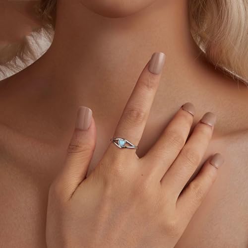 Bague en argent réglable cœur : cadeau parfait pour dames
