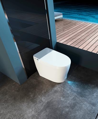 Kingston VSC3991 Edison Smart Toilet, Blanco miniatura 3