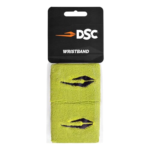 Image of DSC 2.5-Inch Cotton Sports Wristbands - Professional Cotton Terry Towel Sweat-Absorbent Athletic Sweatbands for Cricket, Gym, & Tennis (1 Pair)