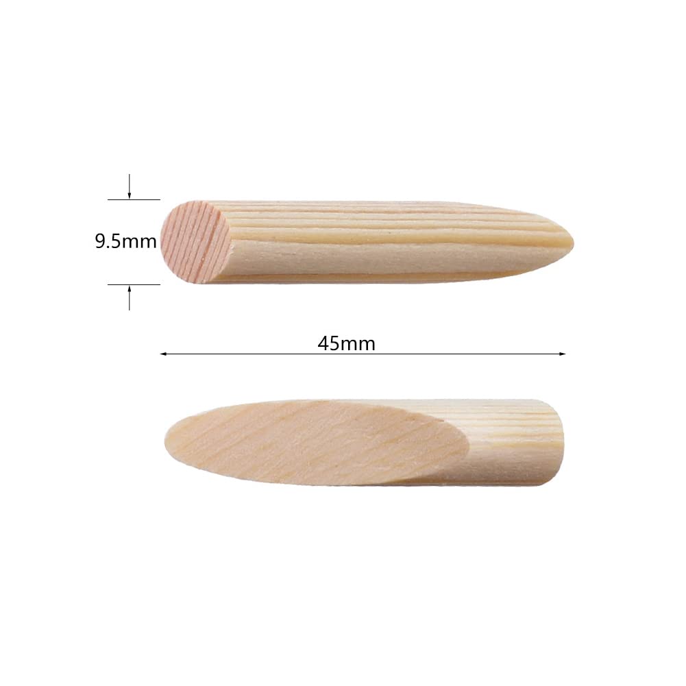 Tappo per Foro Tascabile in Legno 50Pcs Kit di Tappi per Viti per La Tappo per Foro Tascabile in Legno 50Pcs Kit di Tappi per Viti per La