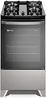 Fogão Electrolux 4 bocas Efficient com PerfectCook Prata FE4GS