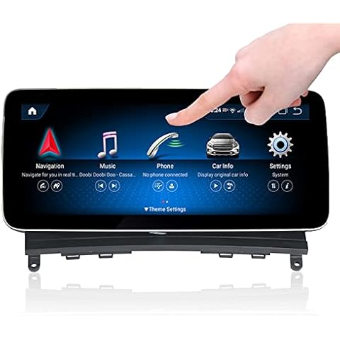 Android 11 Autoradio Doppel DIN Radio für Ben-z GLK 2010-2015 GPS-Navigation 10.25 Zoll Touchscreen Multimedia Player Bluetooth Video Receiver mit 4G WiFi SWC DSP USB Carplay,6G + 128G 8-Core Cover