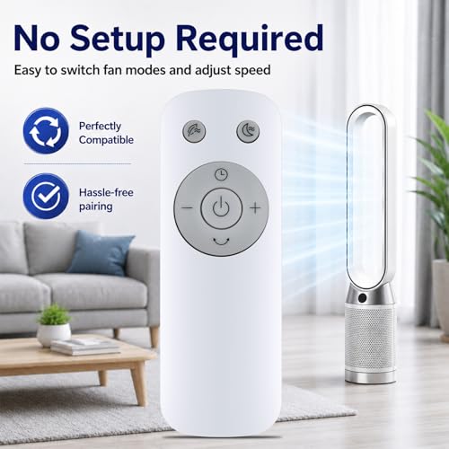 Télécommande pour ventilateur sans lame Gimify KW-MF04 boîtier de rechange - 5