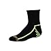 Gold Toe Boy's Athletic Quarter Socks, 6-Pairs, Black Assorted, Youth Medium