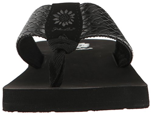 Yellow Box Women's Flax Wedge Sandal2