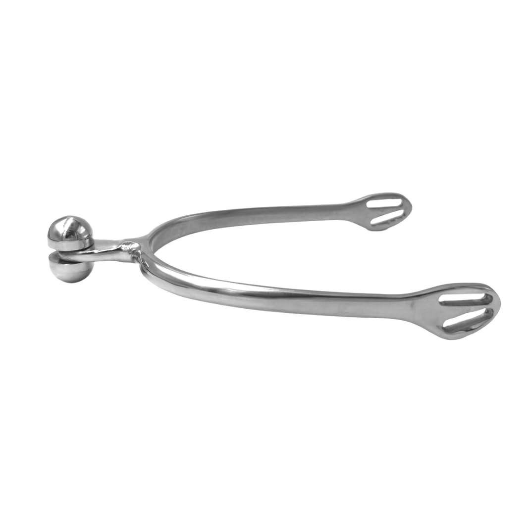Éperons de balle de 30 mm ErgoSpur ES1054 pour botte de femme