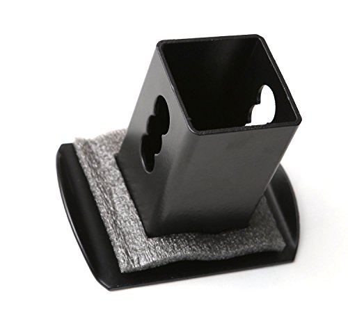 Everhitch Usa Stainless Steel Flag Metal Hitch Cover (Fits 2" Receivers, Black & Chrome) #TOP2