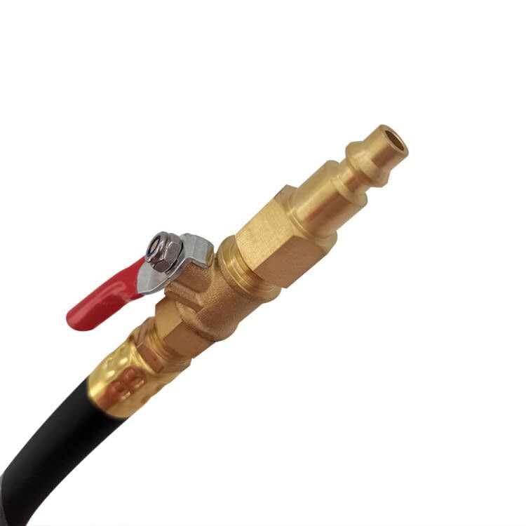 Image of ISURE MARINE Flush Hose Fitting Kit RV Winterizing Kit with Sprinkler Blowout Adapter,Shut Off Valve For Winterizing RV, Camper, Boat, Motorhome Systems